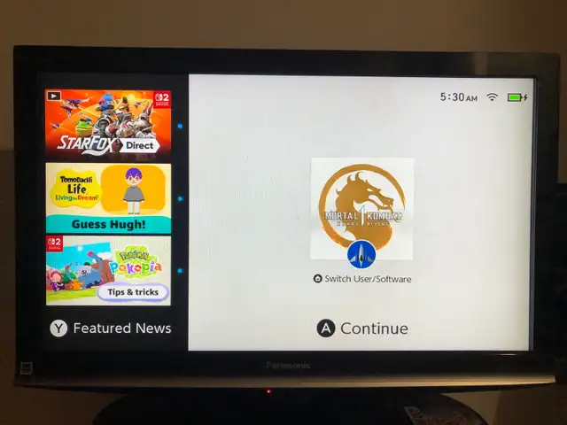Panasonic 32" HD TV HDMI swivel