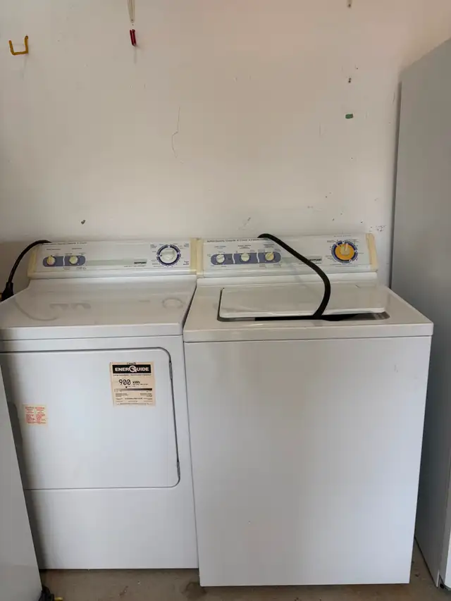 Washer and dryer