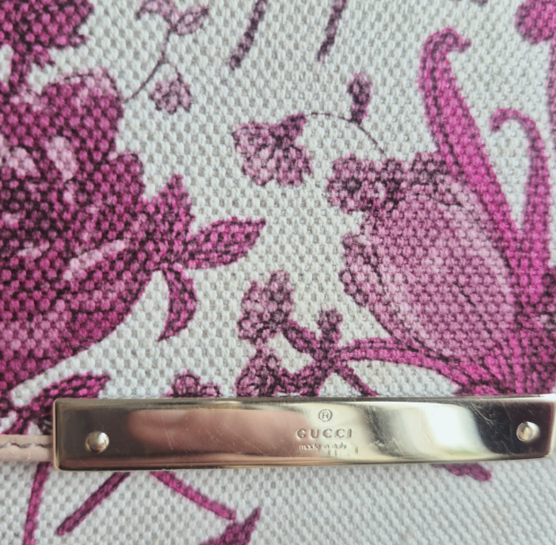 100% Authentic Vintage Gucci Flora Bifold Wallet Unused (112661) - Photo 3