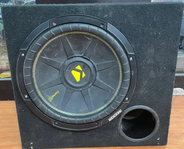 KICKER COMP C 12" SUBWOOFER W/BOX