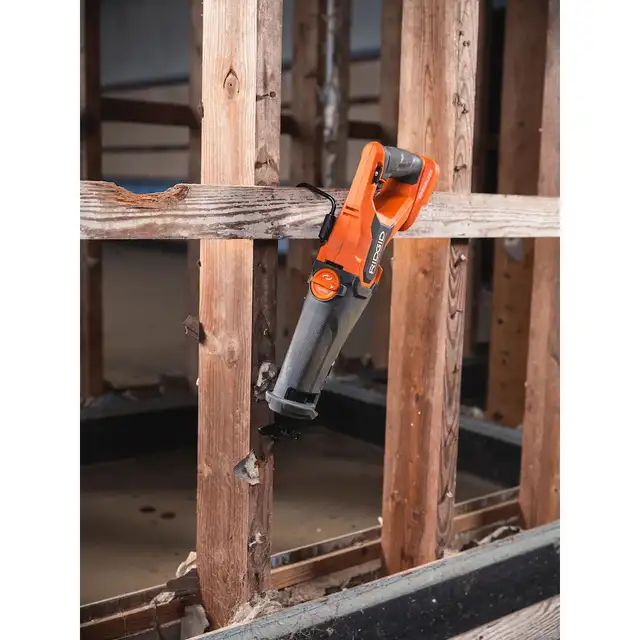 New! RIDGID 18V Brushless Cordless Reciprocating Saw (Tool-Only) - Photo 2