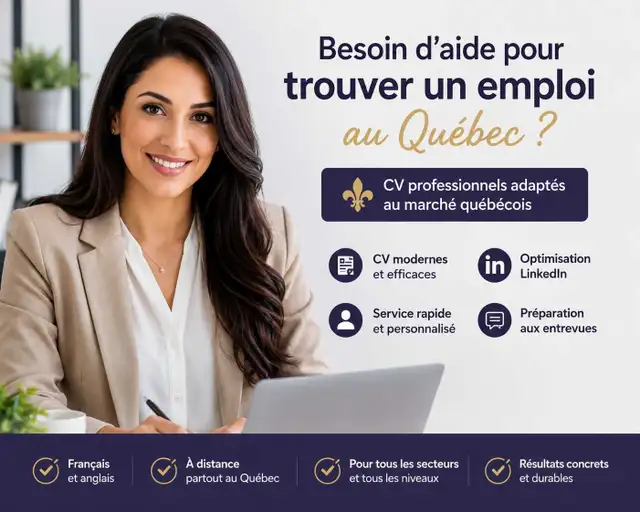 Aide CV et Recherche d’Emploi Québec