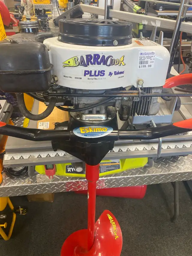 Eskimo Baracuda 3HP Ice Auger @ Cashopolis!! - Photo 2