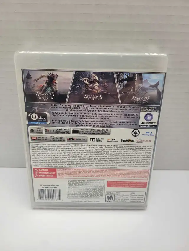 PS3 Assassins Creed The Americas Collection NEW - Photo 2