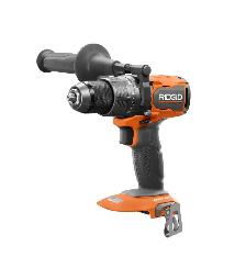 New! RIDGID 18V Brushless Cordless 1/2' Hammer Drill Tool-Only