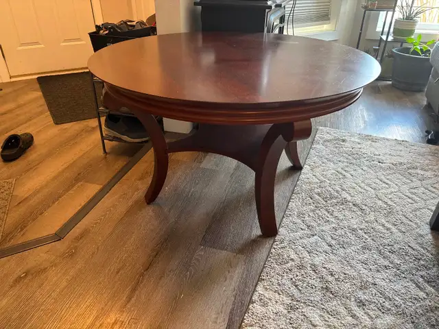 Mahogany coffee table, solid wood - Photo 2