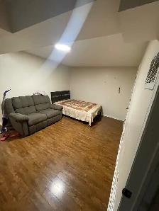 Furnished studio basement for rent Brampton