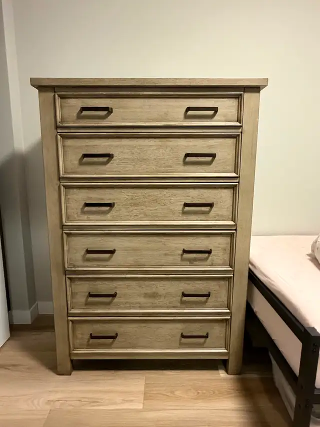 Five  Drawer Dresser, Solid Wood