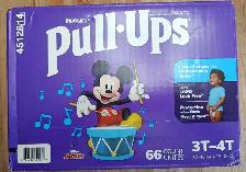 Huggies Pull Ups for Boys size 3T-4T Unopened Box (66 count)
