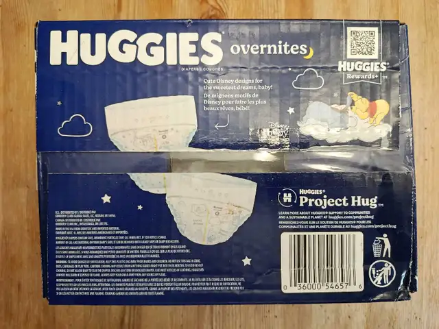 Huggies Overnites Size 4 Unopened Box (52 Count) - Photo 5