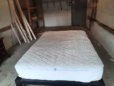 single  mattress with metal frame