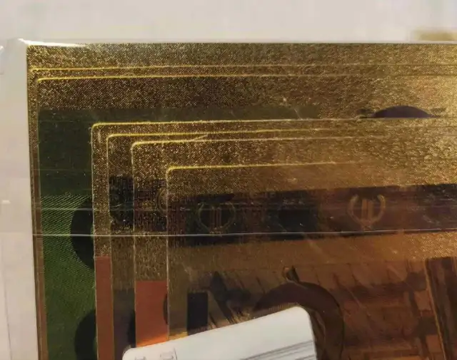 Lot 8pcs € Euros et Canada 100$ Dorés. Golden set - Photo 3