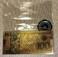 Lot 8pcs € Euros et Canada 100$ Dorés. Golden set - Photo 5