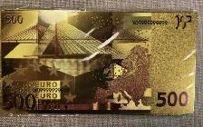 Lot 8pcs € Euros et Canada 100$ Dorés. Golden set - Photo 8