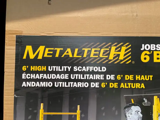METAL SCAFFOLDING for sale - Photo 2