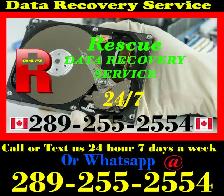 24/7 Rescue Data Recovery NO DATA NO CHARGE (289)-255-2554