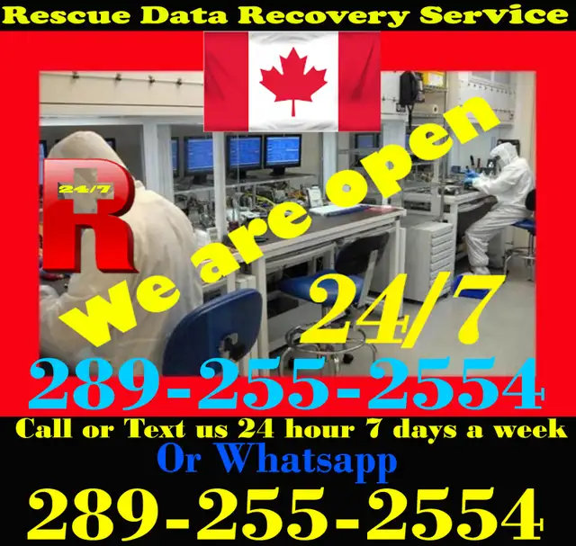 24/7 Rescue Data Recovery NO DATA NO CHARGE (289)-255-2554 - Photo 2