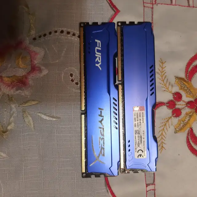 Kingston HyperX FURY DDR3-1600MHz CL10 16GB kit (2x8GB)