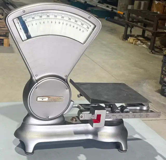 Industrial Scale Manufactured By Pennsylvania Scale (Model I-10)