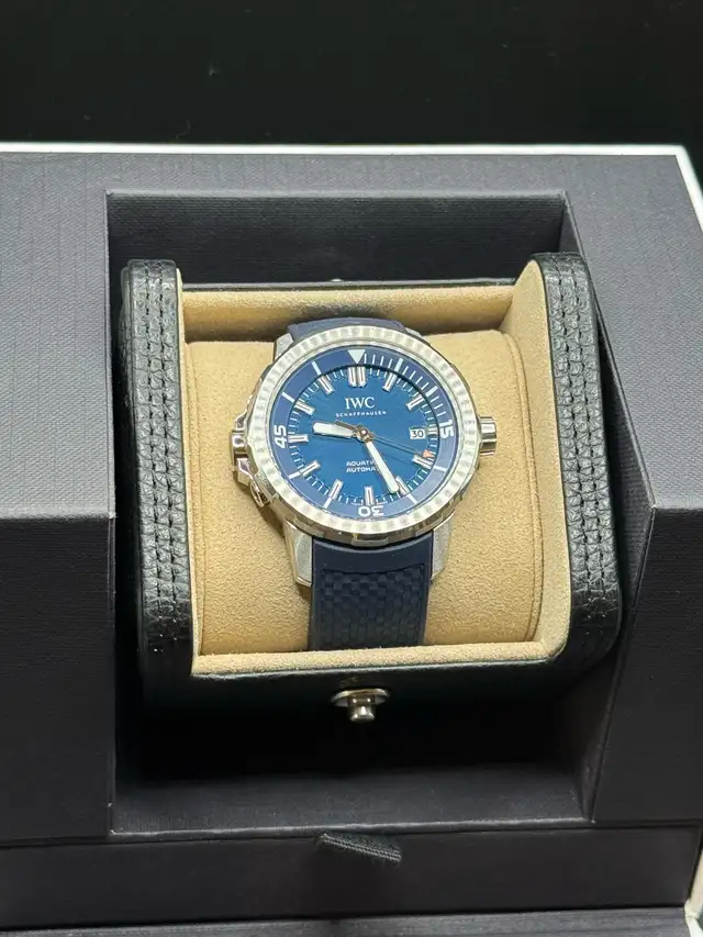 2022 IWC AQUATIMER AUTOMATIC BLUE 42MM - Photo 3