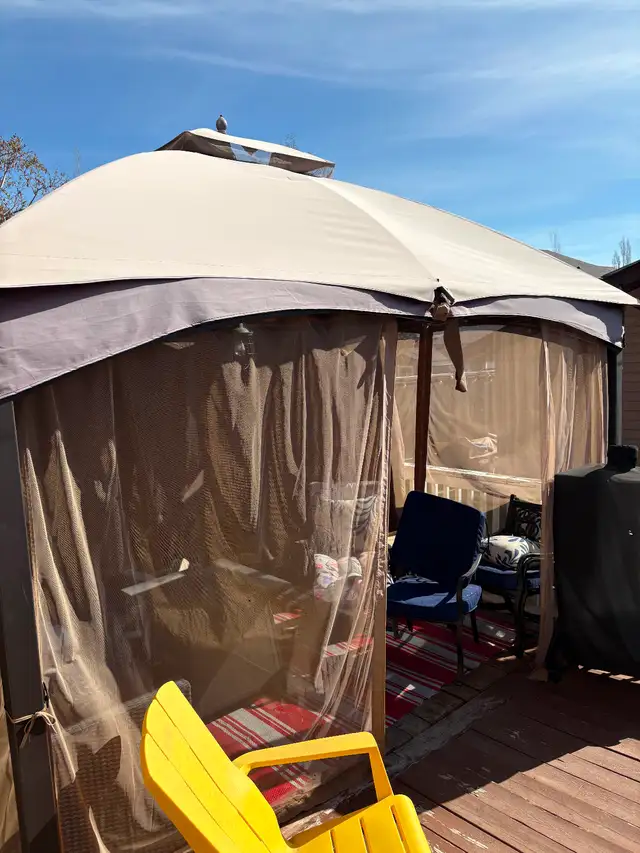 Allen Roth 12’x10’ gazebo frame for sale - Photo 3
