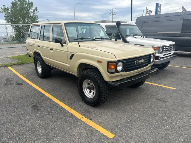 Land Cruiser fj 60 1983 gas manuel