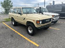Land Cruiser fj 60 1983 gas manuel