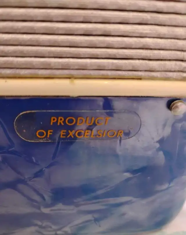 Accordion vintage Excelsior 80 bass made in Italy - Photo 6