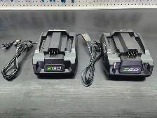 2 Chargeurs EGO 56 Volts 320 Watts NEUF - Photo 4