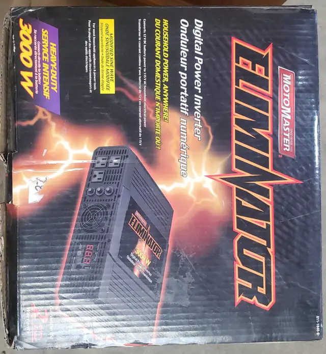 ELIMINATOR,, 3000 watt digital invertor. - Photo 2