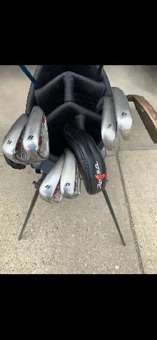Taylor Made Clubs with Bag