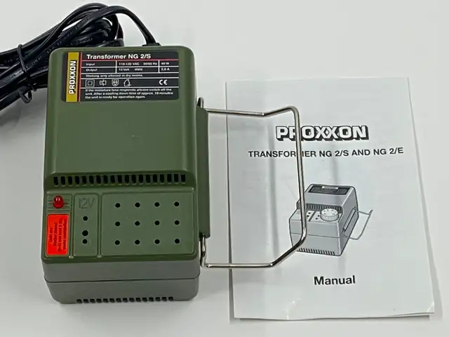 Proxxon 38706 Micromot NG 2/S Single Speed Transformer-Brand New - Photo 9