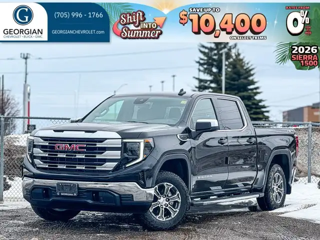 2026 GMC Sierra 1500 SLE- Heated Seats - Reverse Camera