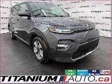 2023 Kia Soul EV Limited-383KM Range-Cooled Leather-GPS-Sunroof-