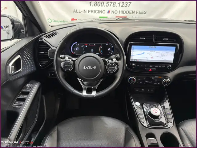 2023 Kia Soul EV Limited-383KM Range-Cooled Leather-GPS-Sunroof- - Photo 12