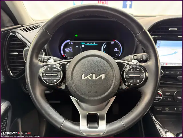 2023 Kia Soul EV Limited-383KM Range-Cooled Leather-GPS-Sunroof- - Photo 19