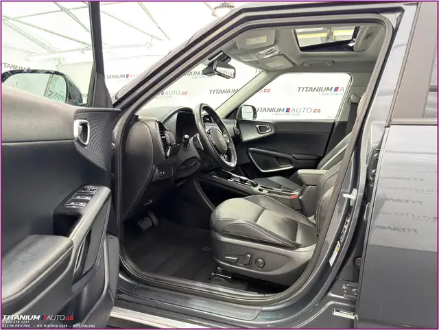 2023 Kia Soul EV Limited-383KM Range-Cooled Leather-GPS-Sunroof- - Photo 25