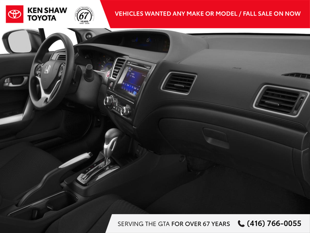 2015 Honda Civic EX SUNROOF / PUSH BUTTON START / HONDA LANE... - Photo 9