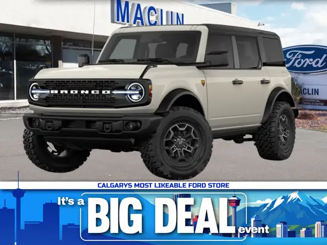 2026 Ford Bronco BADLANDS | HIGH/LUX PACKAGE |