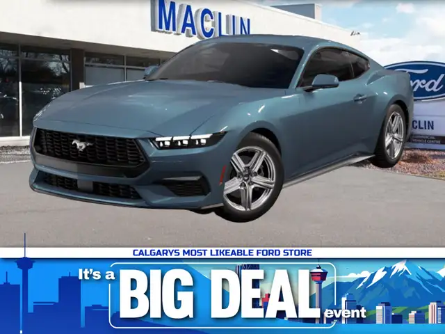 2026 Ford Mustang ECOBOOST | REAR VIEW CAMERA | BLIND SPOT DETEC