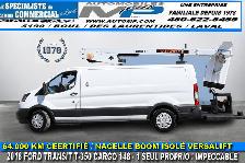 Ford Transit T-350 148 CARGO NACELLE BOOM ISOLÉ VERSALIFT / 64.0