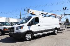 Ford Transit T-350 148 CARGO NACELLE BOOM ISOLÉ VERSALIFT / 64.0 - Photo 7