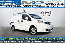 Nissan NV200 CARGO RACK A ECHELLE SÉPARATEUR 92.000 KM CERTIFIÉ