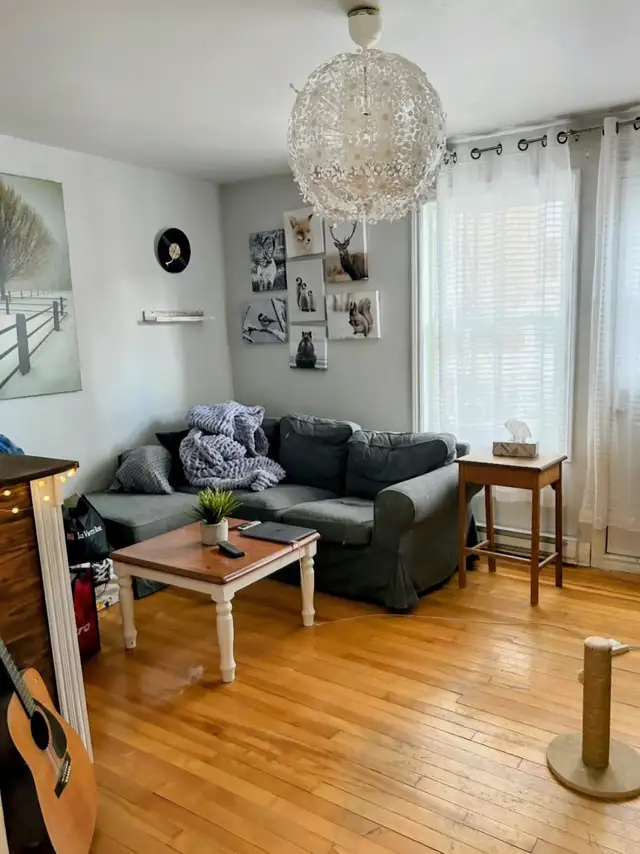 À louer – Grand 3 ½ au cœur du Plateau Mont-Royal. 1025$/ mois