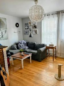 À louer – Grand 3 ½ au cœur du Plateau Mont-Royal. 1025$/ mois