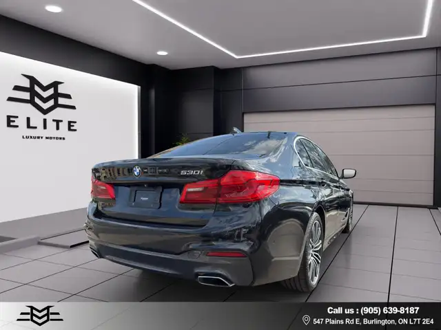 2019 BMW 5-Series 530i XDRIVE - M-SPORT PKG - NAVI - LEATHER !! - Photo 19
