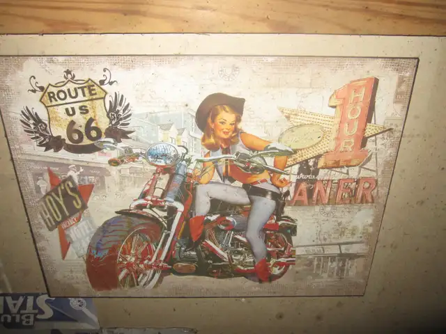 ROUTE 66 METAL SIGNS SOME WITH LIGHTS