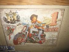 ROUTE 66 METAL SIGNS SOME WITH LIGHTS