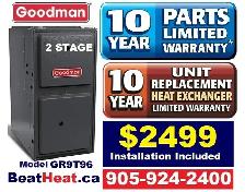Lennox Goodman Carrier Midea air conditioner with installlation - Photo 9