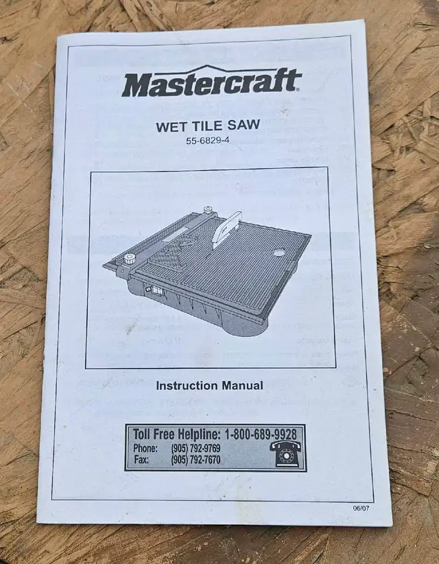 4.5' Wet Tile Saw - Photo 9